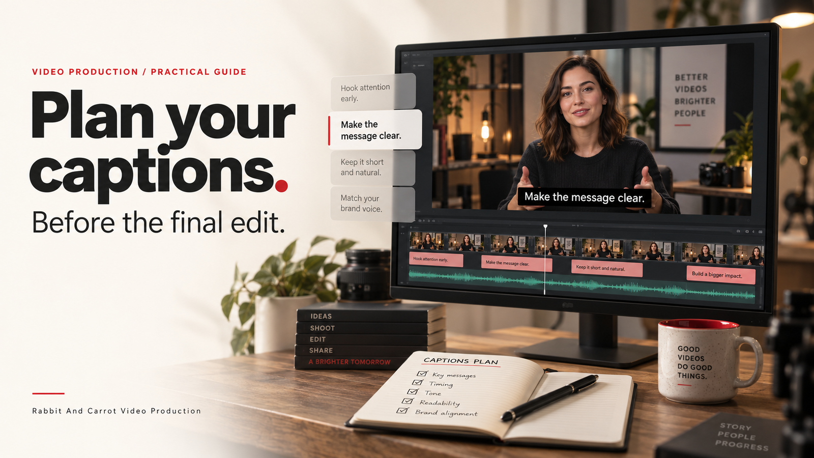Plan Your Video Captions Before the Final Edit